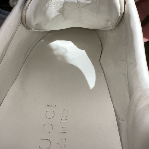 Gucci x Pablo Delcielo Off-White Strawberry Ace Sneakers - Picture 6 of 16